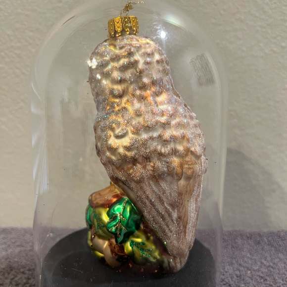 NIB Hand-Blown Owl Ornament - Picture 5 of 6